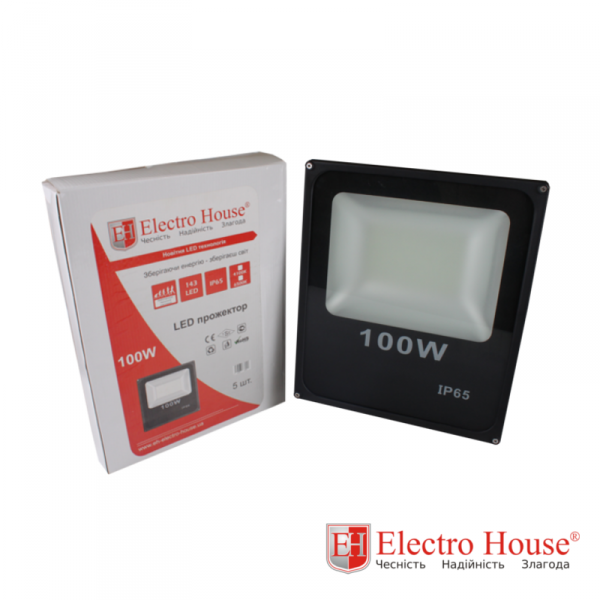 LED прожектор 100W IP65 ElectroHouse EH-LP-210